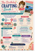 2026-October 2-5-Birthday Cake and Crafting with Creative Cronies in Sarasota, FL