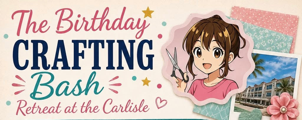 2026-October 2-5-Birthday Cake and Crafting with Creative Cronies in Sarasota, FL